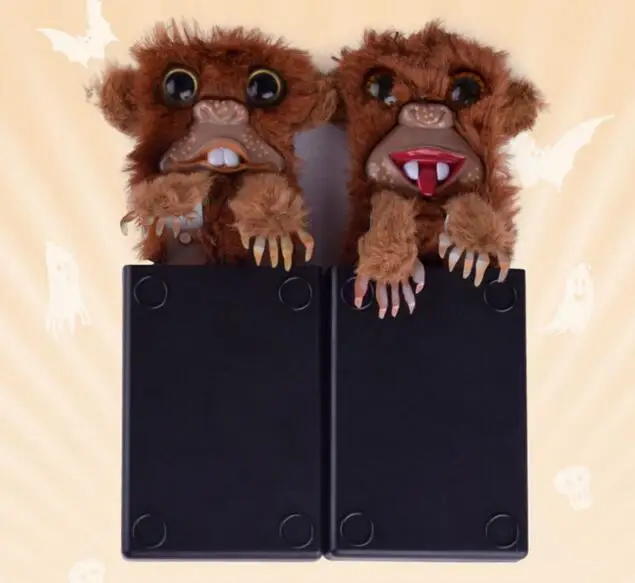 

Innovative Sneekums Toy Spoof Monkey Toys Pet Prankster Jitters Fur Plastic Brown Pet Surprise Toys Fur Plastic Finger Toys