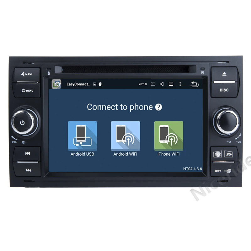 Perfect Android 8.0 Car Multimedia Player GPS Autoradio 2 Din 7 Inch For Ford/Mondeo/Focus/Transit/C-MAX/S-MAX/Fiesta 4GB RAM Radio PC 41