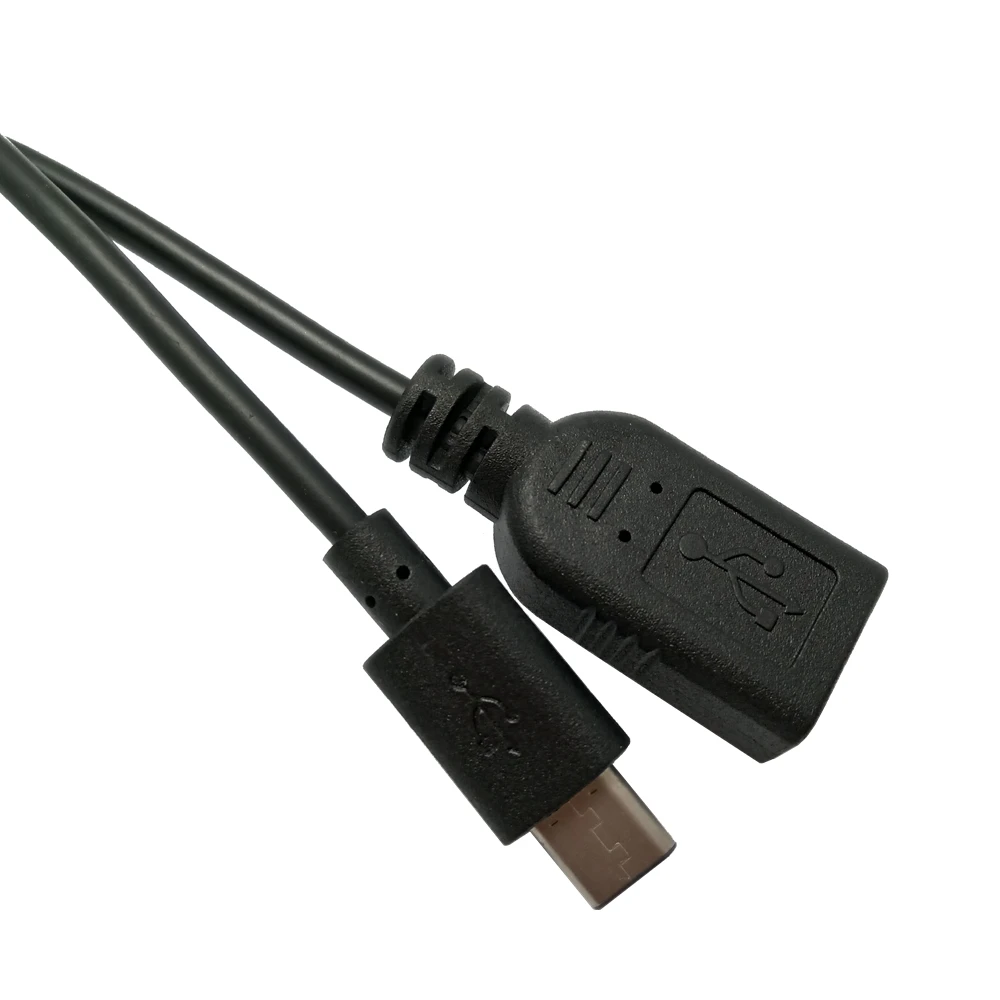 Реверсивный дизайн USB 3 1 type C штекер к женскому OTG кабель для передачи данных MacBook