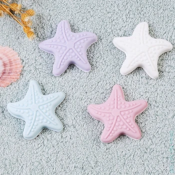 

Lovely Starfish Sticky Door Stopper Shockproof Crash Pad Anti-crash Safe Wall Protector Convenient Drop Ship