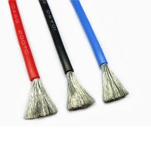 Силиконовые провода супер мягкий высокое Температура кабель 14awg Температура сопротивление 200 градусов электрические провода 20 метров