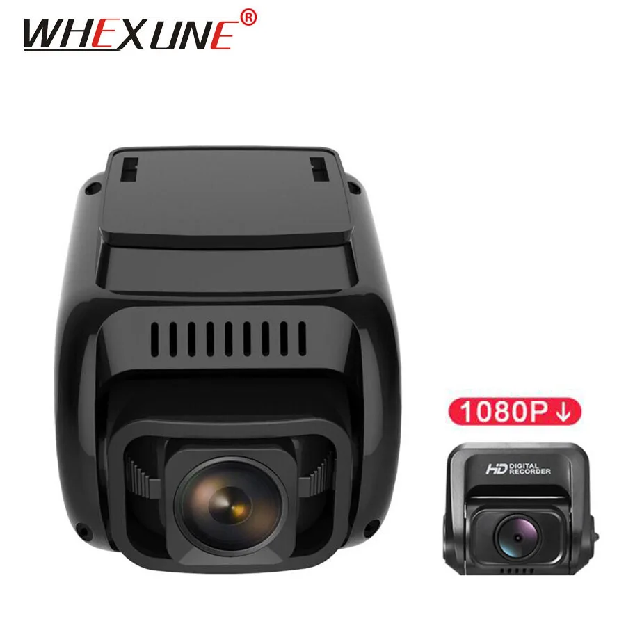 

WHEXUNE WiFi Car DVRs Recorder Dash Cam Dual Lens Vehicle Rear Camera GPS Camcorder 4K 2160P Night Vision Dashcam Novatek 96663