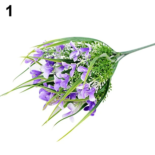 Artificial Gladiolus Flower Home Office Wedding Countryside Party Floral Decor (1)