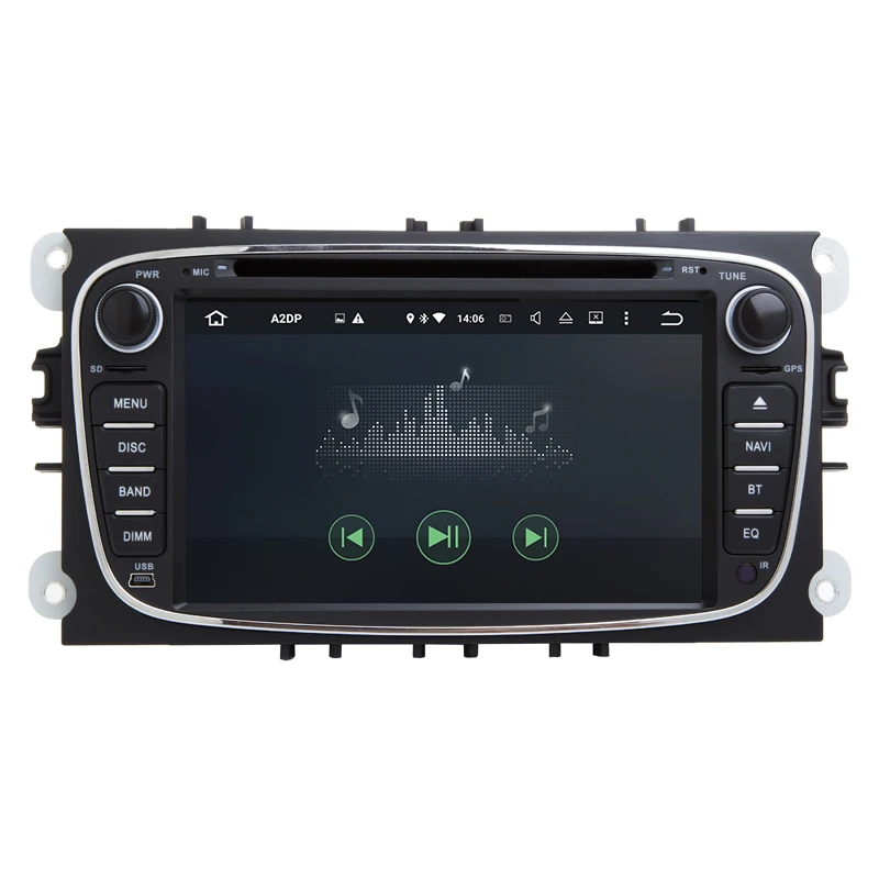 4G ram 32G rom android 8 0 2 din Автомобильный мультимедийный плеер для FORD FOCUS Mondeo S MAX C Galaxy Kuga gps