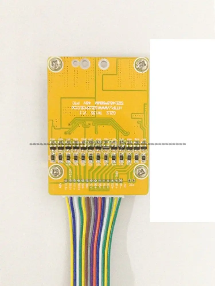 13С 48В литий ионная литиевая батарея 20А защита батареи BMS PCB плата с