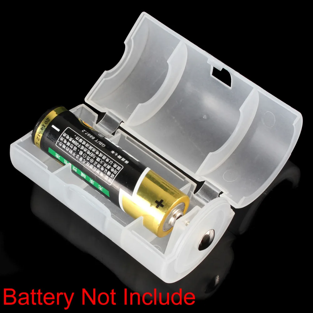 

NEW Soshine 4pcs AA to D Size Battery Converter Holder Case Battery Boxes