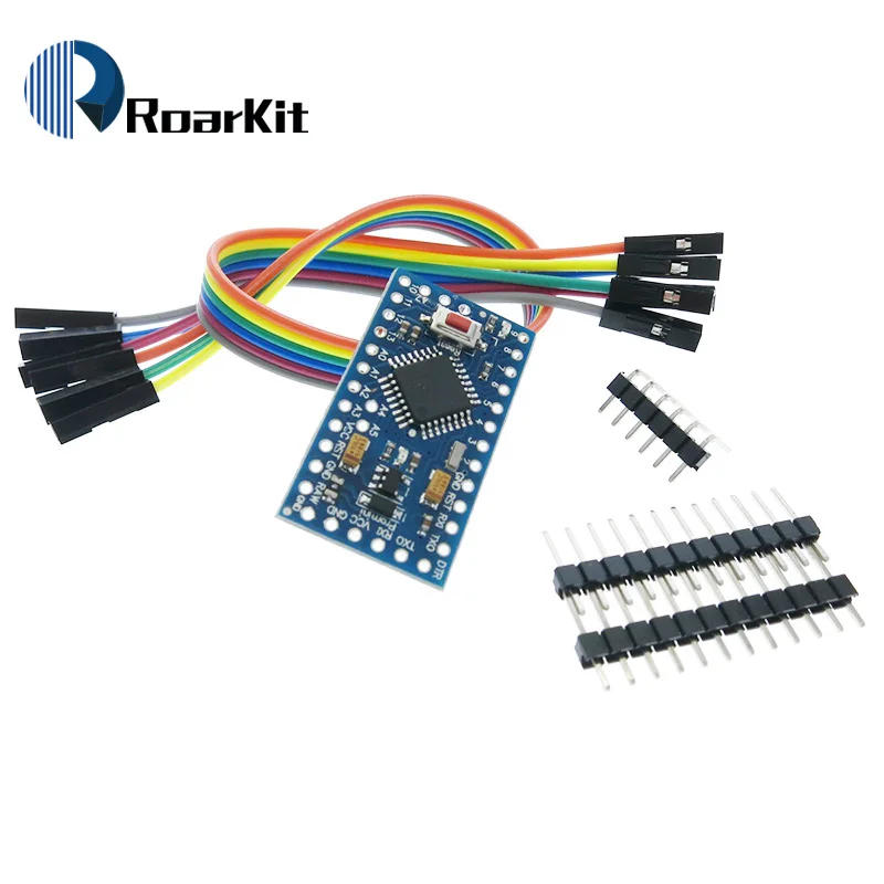 1 шт. 6pin CP2102 модуль+ 1 шт. Pro Mini Модуль Atmega328 5 в 16 м для Arduino совместим с Nano