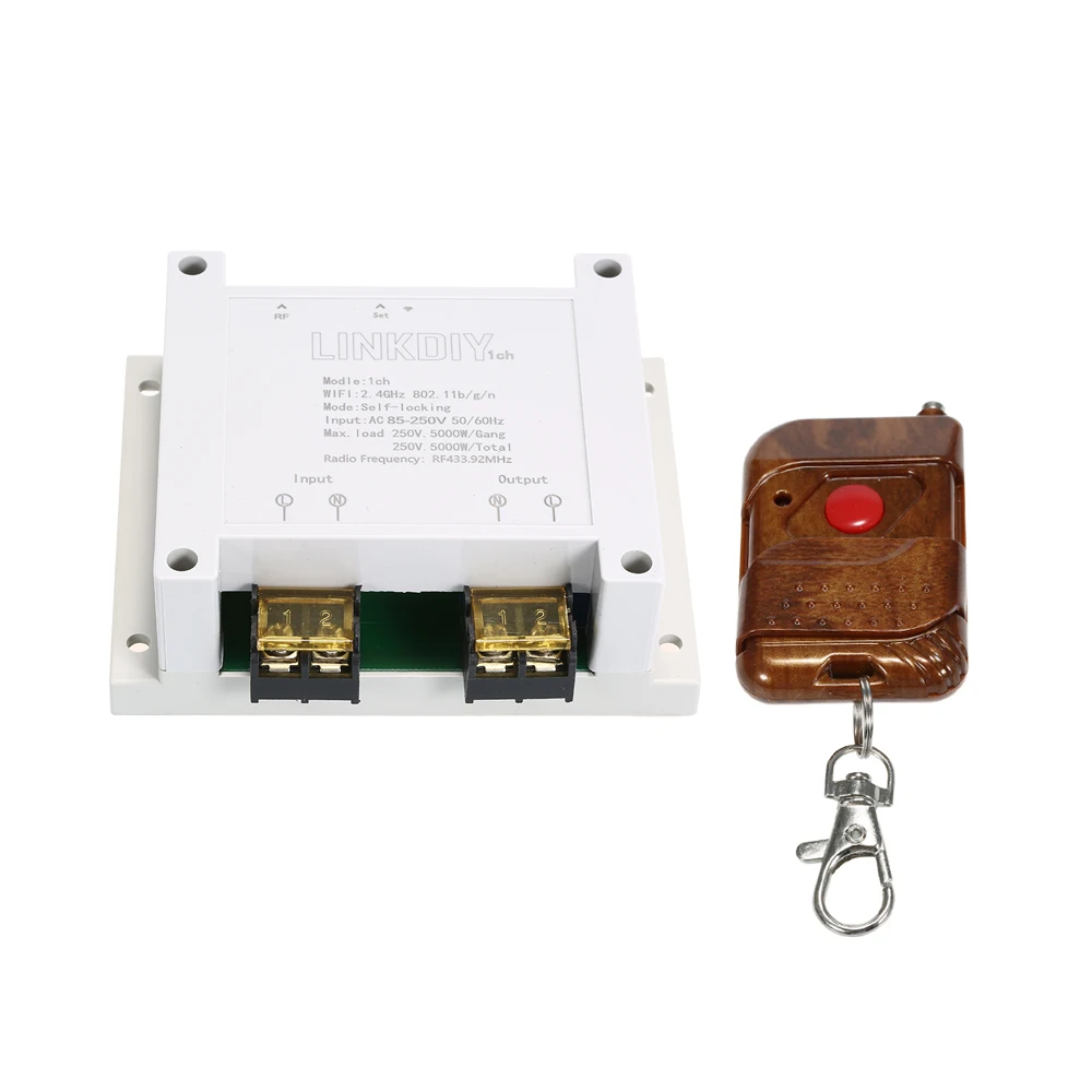 AC85-250V 433 МГц умный Wifi переключатель универсальный беспроводной пульт дистанционного управления переключатель модуль Таймер телефон приложение дистанционное управление для умного дома