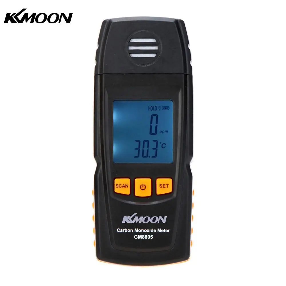 

KKmoon Handheld Carbon Monoxide Meter with High Precision CO Gas Tester Monitor Detector Gauge 0-1000ppm GM8805