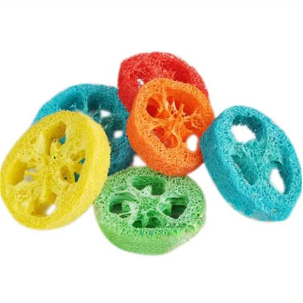 50 шт. Hateli натуральный завод Loofah Molars жевательные игрушки для домашних животных 2 упаковки молярные игрушки для домашних животных