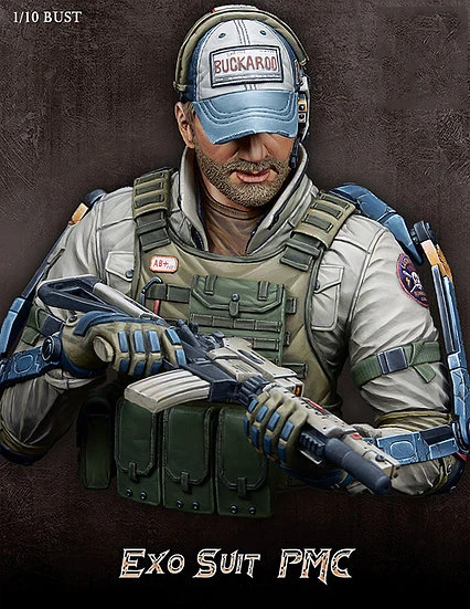 1/10 шкала resin Смола Бюст костюм EXO PMC коллекция бюст