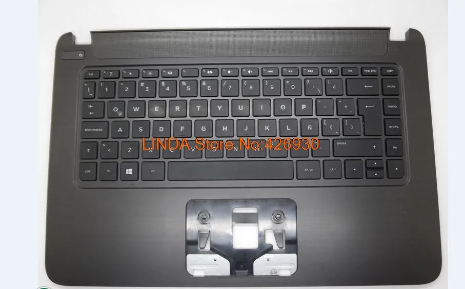 Упор для рук и клавиатура для hp Pavilion 14-V000 LA Latin 757318-161 773713-161 EAY110020101-2/SN6135 SG-62820-29A V140846BK1 95% Новинка - Цвет: Gray C Shell Used