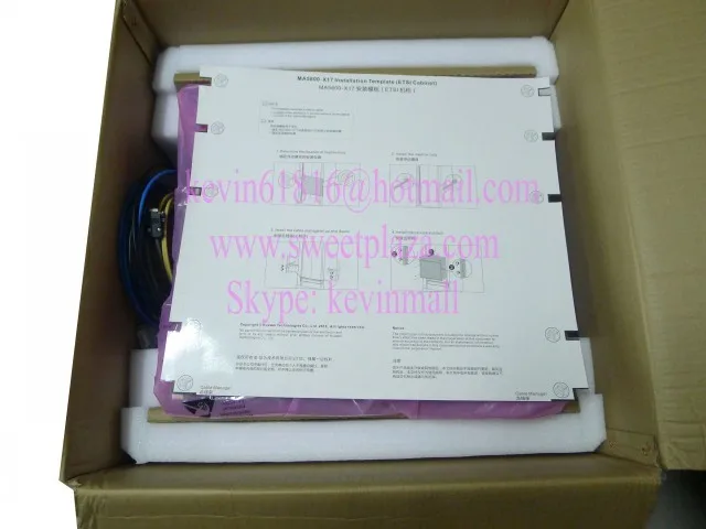 huawei MA5800-X17 с 8 портами PON board XGHD 10GE speed, 21 дюймов