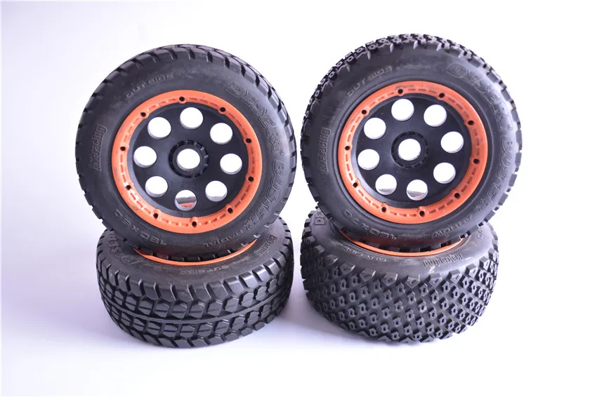 Высокопрочные износостойкие Внедорожные колеса в сборе для HPI KM RV BAJA 5T 5SC 24 мм адаптер