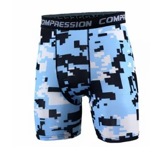 Новейшие летние армейские шорты-колготки компрессионные мужские быстросохнущие шорты из спандекса одежда Vansydical X-Big XXXL - Цвет: 15