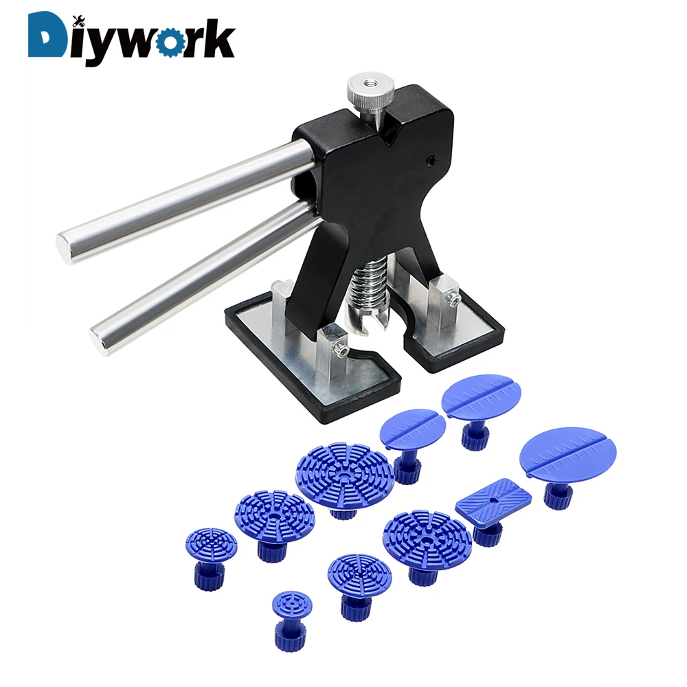 

DIYWORK Dent Repair Tools Tabs Dent Lifter Hand Tool Set Dent Removal Puller PDR Toolkit Car Care Accerssories