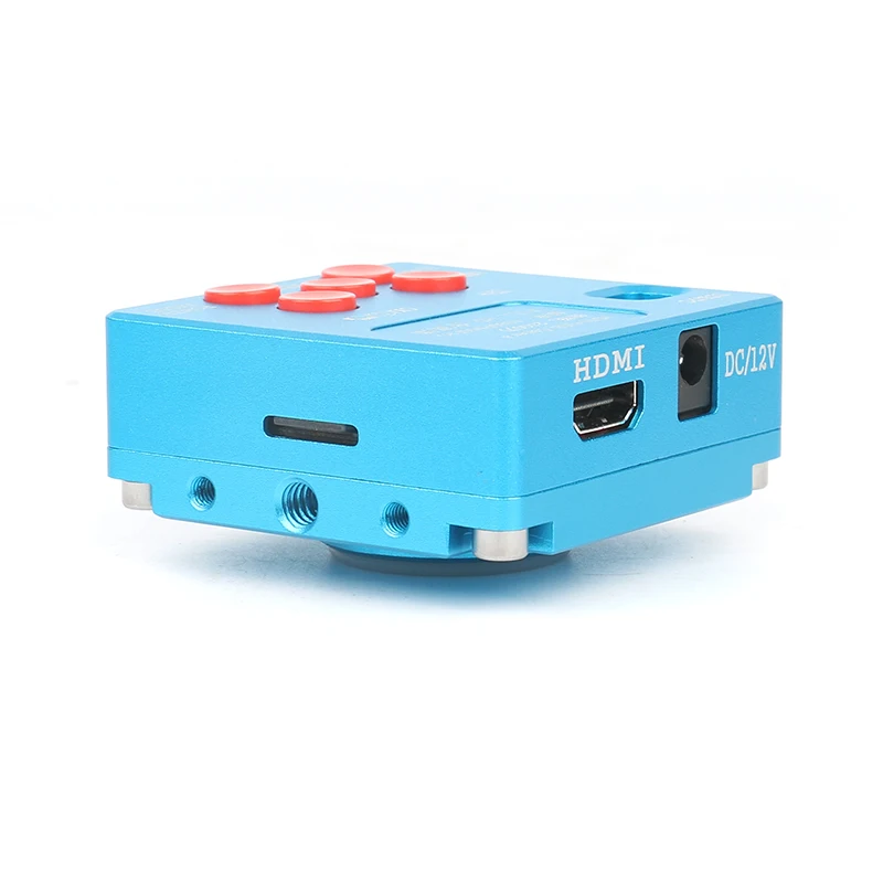  Envío desde Rusia 30MP HDMI USB cámara de vídeo 3.5X-90X simul-microscopio Trinocular focal 144 luc