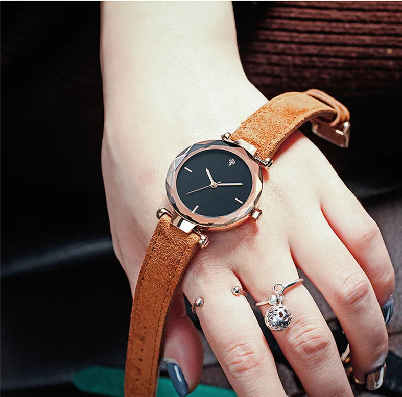

Reloj Mujer 2018 Delicate leather Lady Analog Women Dress Watch Fashion Casual Quartz Watch Women Wristwatches Relogio Feminino