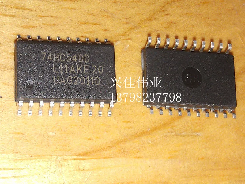 

10PCS New 74HC540D 74HC540 buffer and line driver Chip SOP-20