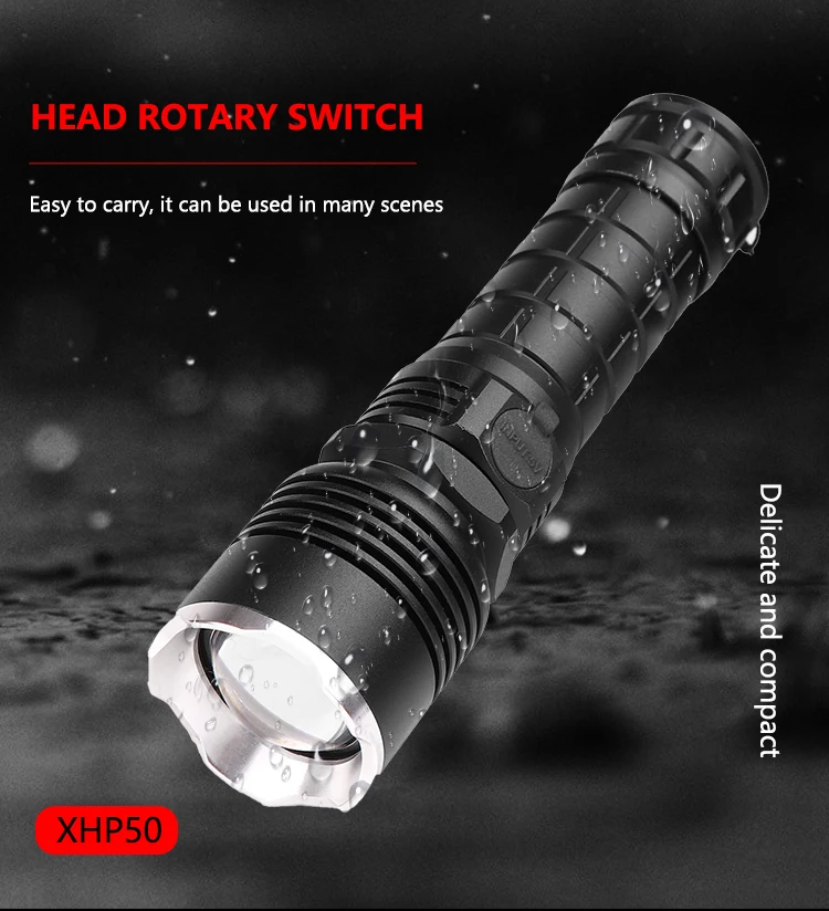 Xhp70 xhp50 80000 люмен светодиодный светильник-вспышка самый мощный светодиодный фонарь USB Zoom 18650 26650 перезаряжаемый лучший светильник для кемпинга