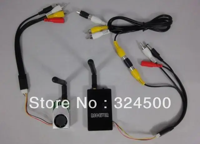 

5.8Ghz 600mW 9-ch A/V Transmitting/Receiving System PARTOM 5.8G 600MW 9CH Wireless audio&video AV Transmitter receiver TX/RX Set