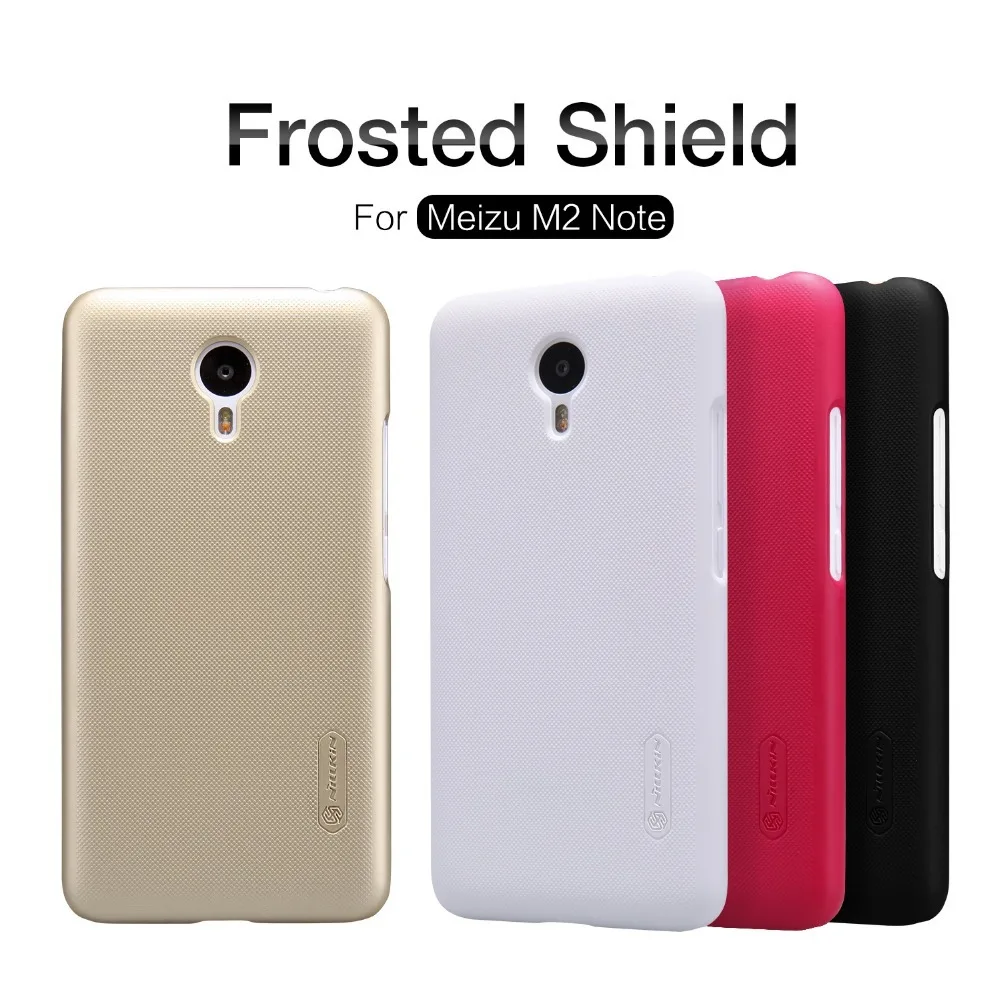Meizu M2 NOTE Case NILLKIN Super Frosted Shield back cover for Meizu M2 NOTE with free screen protector and Retail package