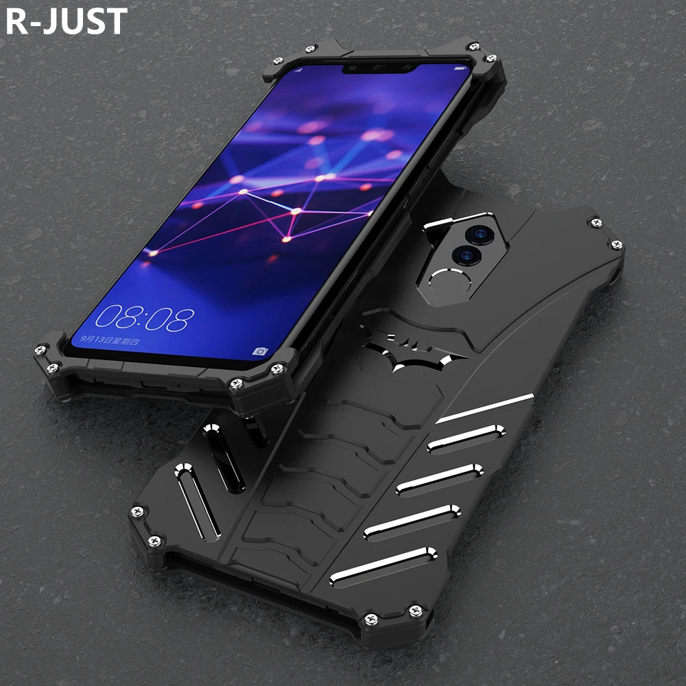 

For Huawei Mate 20 Lite Case Cover Luxury Slim Hard Metal Aluminum Alloy Shockproof Armor Phone Case for Mate 20 Lite Back Cover