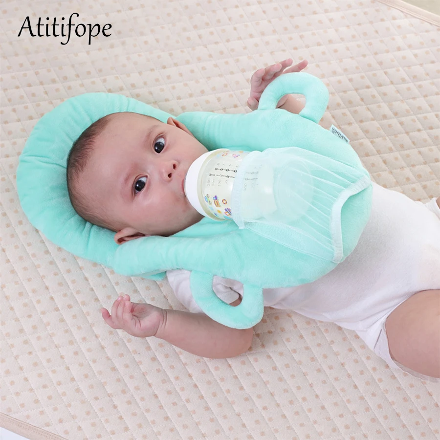 KAKIBLIN Baby Feeding//Nursing Pillow Portable Detachable Feeding Pillow Blue Cat