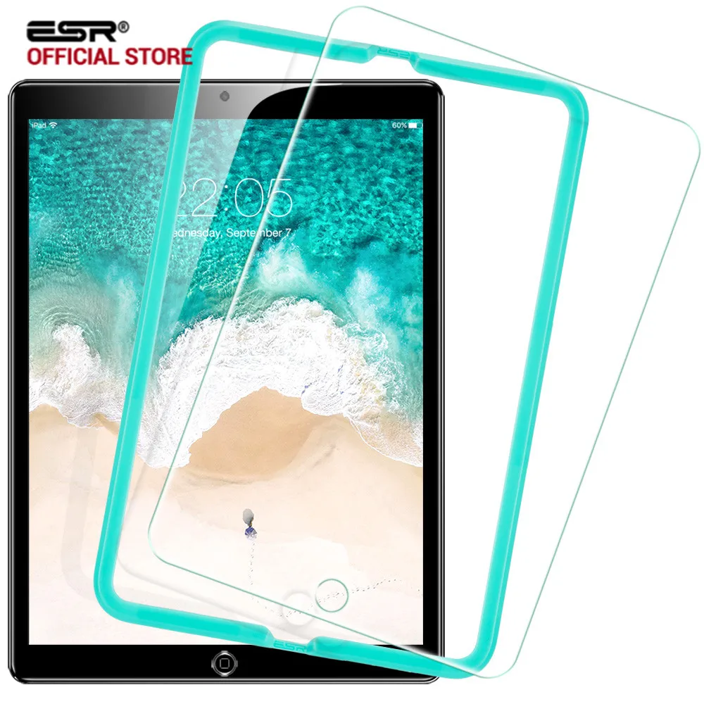 Screen Protector for iPad 2018 2017/Pro 9.7/Air 2/Air ESR 0.33mm Anti Blue ray Tempered Glass Screen Protector for iPad 2018 2017/Pro 9.7/Air 2/Air ESR 0.33mm Anti Blue ray Tempered Glass