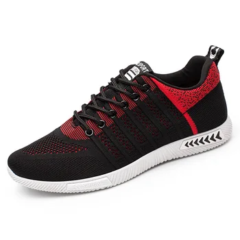 

Spring/summer 2018 new fas men's shoes han edition fasion running shoes running and weaving breathable sports running shoes