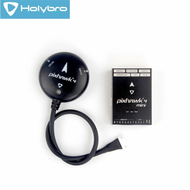 

Holybro Pixhawk4 mini autopilot flight controllers with Pixhawk4 GPS MODULE and PM06 V2 Power Management Board for RC Drone