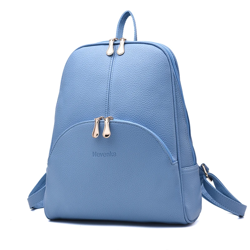 Women Backpack Leather Bag Feminine Sac A Dos School Bags For Teenager Girls Female Travel Red Whit - 32868644621
