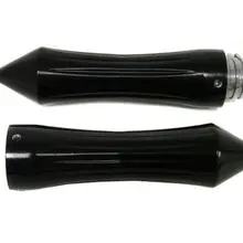 Черный шип 7/" 22 мм ручные ручки для Honda Suzuki Kawasaki Yamaha Harley на заказ