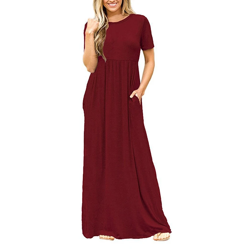 Aliexpress.com : Buy Plus Size Women Cotton Maxi Dress ...