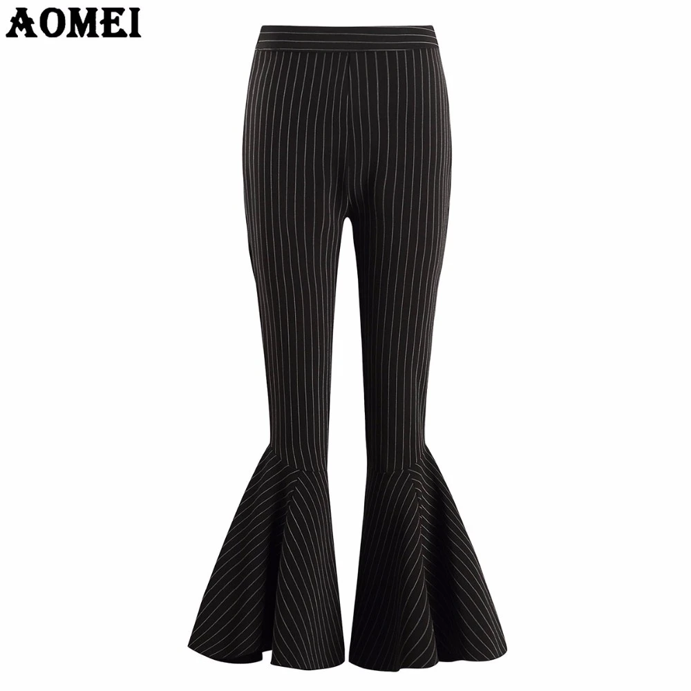 womens black flare pants