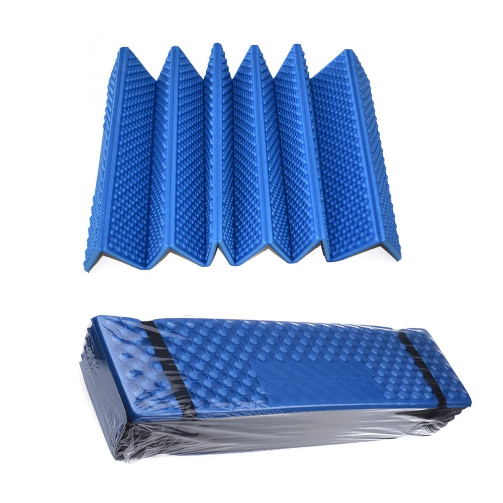 Outdoor Camping Mat Moistureproof Foam Picnic Mat Folding Egg Slot