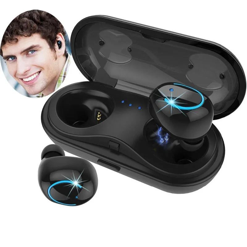 Мини микро Bluetooth наушник скрытые Наушники вкладыши стерео наушники бизнес