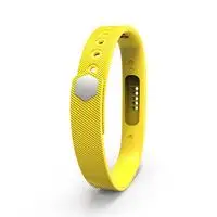 12 цветов силиконовый сменный ремешок для наручных часов Браслет для fitbit flex 2 Смарт-часы браслет для наручных часов для fitbit flex2 - Цвет: Yellow