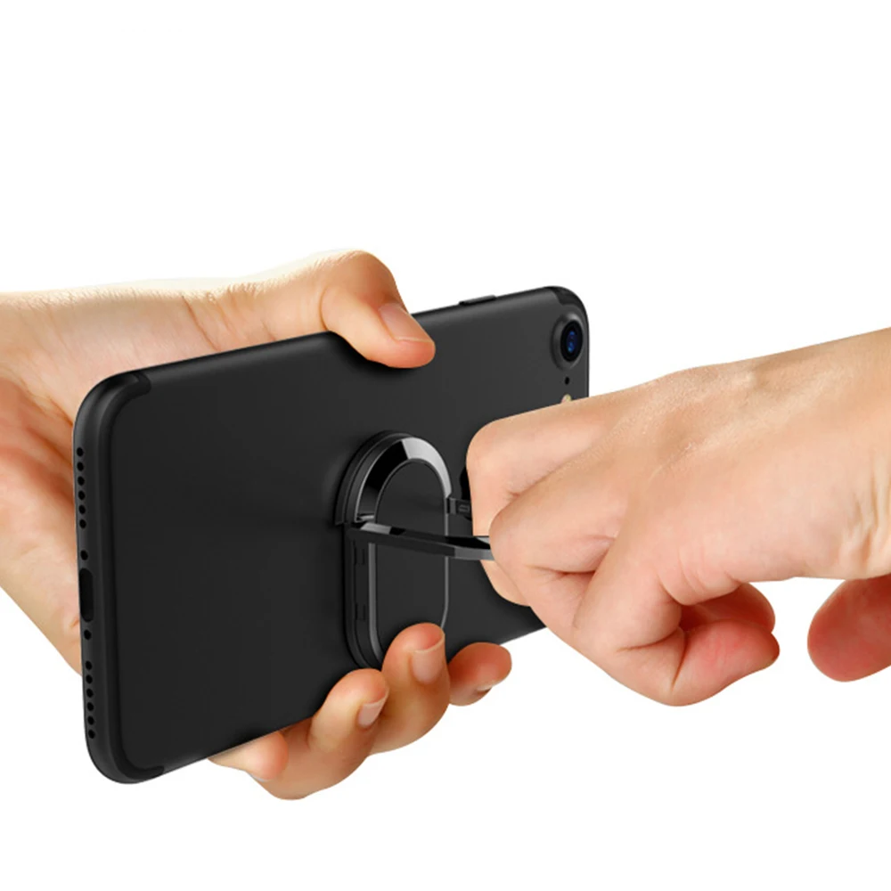 Finger Ring Mobile Phone Smartphone Stand Holder For iPhone 6 7 8 plus X For Samsung HUAWEI Smart Phone IPAD MP3 Car Mount Stand