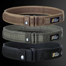 1000D Nylon Men’s High Quality Military Equipment Brand Belt Tactical Outdoor Tactic Belt solid Army Male Belts Cummerbunds