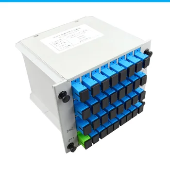 

SCUPC PLC 1X32 splitter Fiber Optical Box FTTH PLC Splitter box with SC1X32 Planar waveguide type Optical splitter
