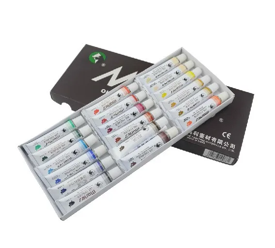 

Marie's 18 colors oil paint 12ml/piece finest artist's art supplies