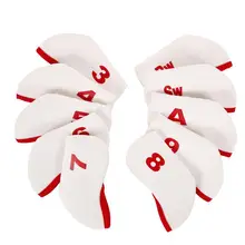 Mounchain 10 шт./компл. черный гольф-клубов плотная шлем гладить Набор для Кливленд пинг Мизуно Адамс