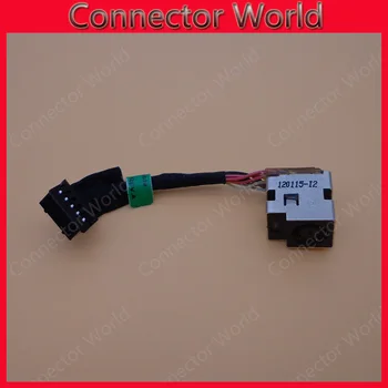 

1-20pcs/lot DC Jack Original New Laptop DC Power Jack with cable 9pin 9-pin 9p 9 p 9 pin for hp hpq std nb