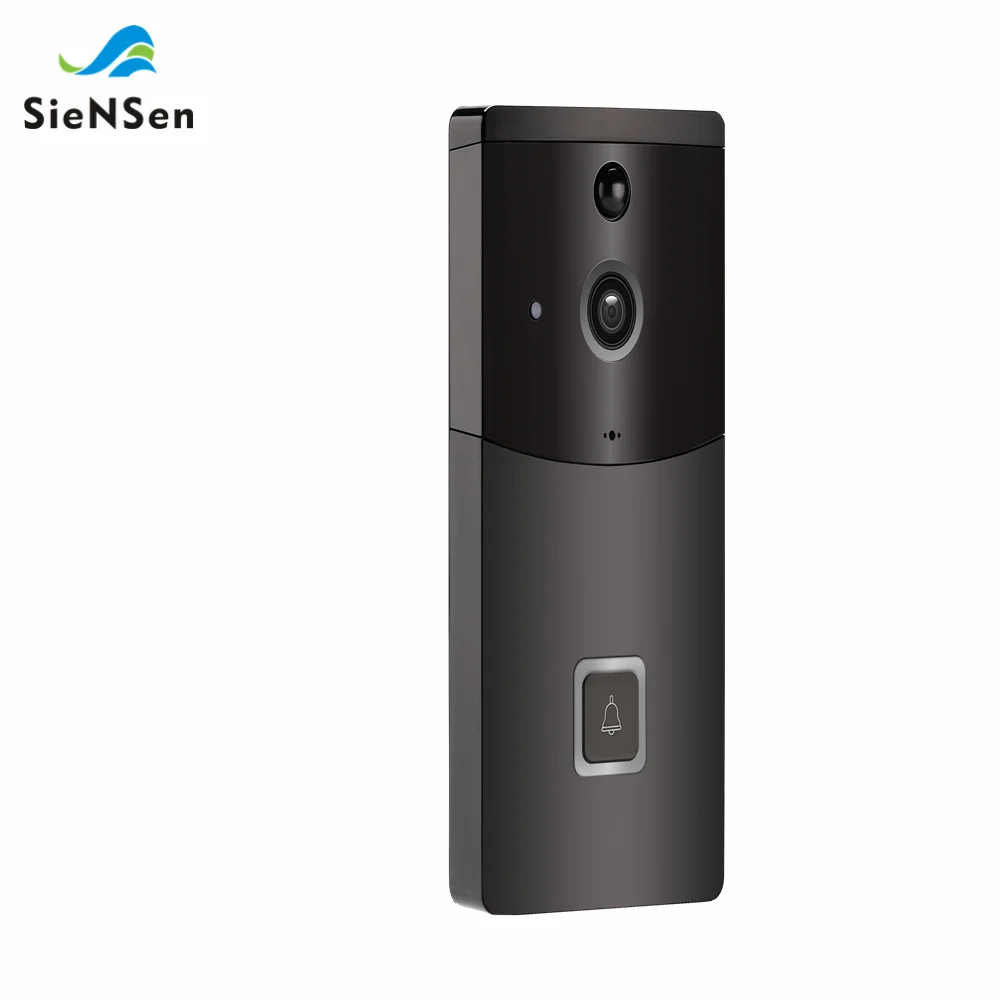 

SienSen IP Video Intercom Wifi Doorbell Intercom IP Camera Battery Power Audio SD Card Slot Outdoor Security Door Camera B10