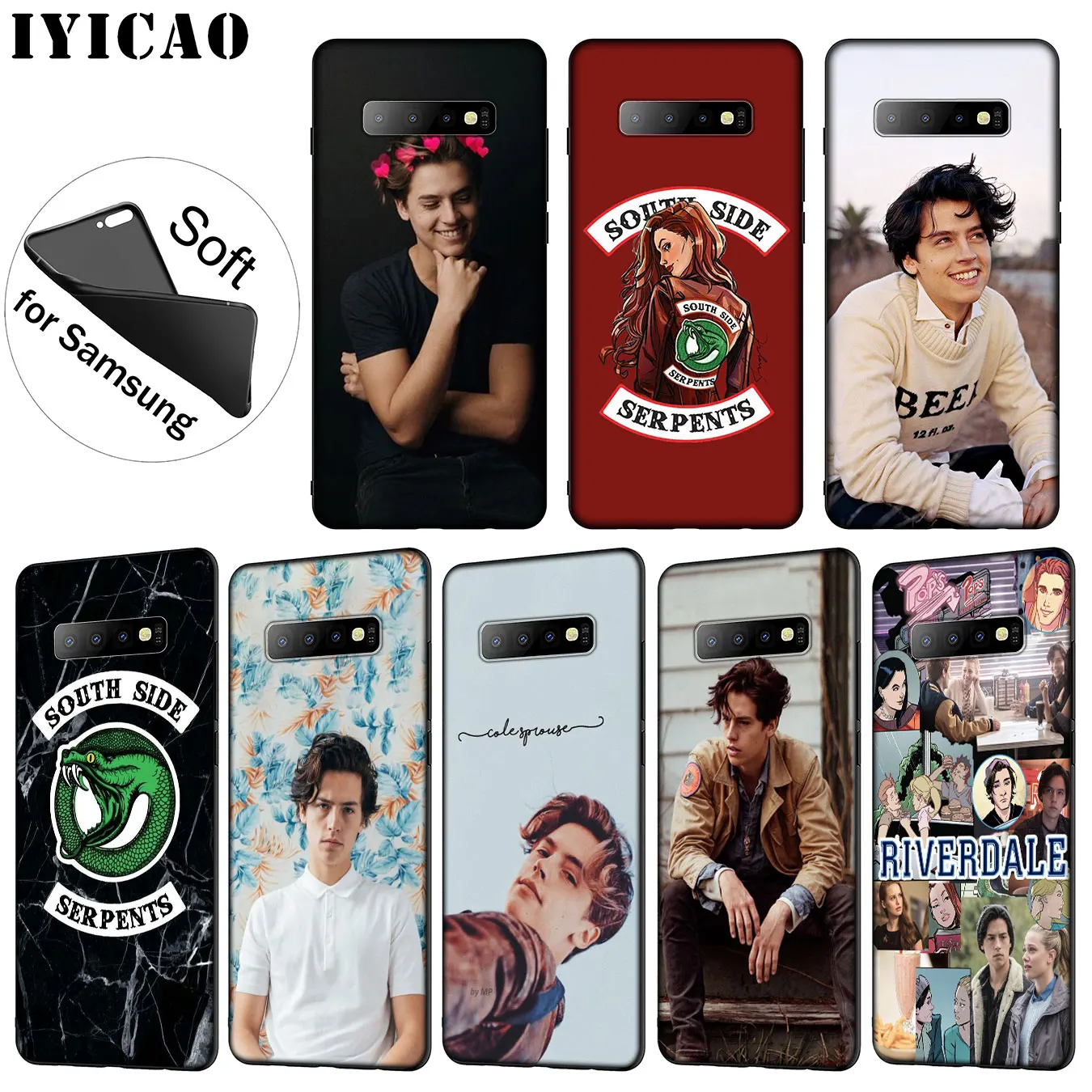 IYICAO ривердейл югхед Джонс Мягкий силиконовый чехол для телефона Samsung Galaxy S20 Ultra S10