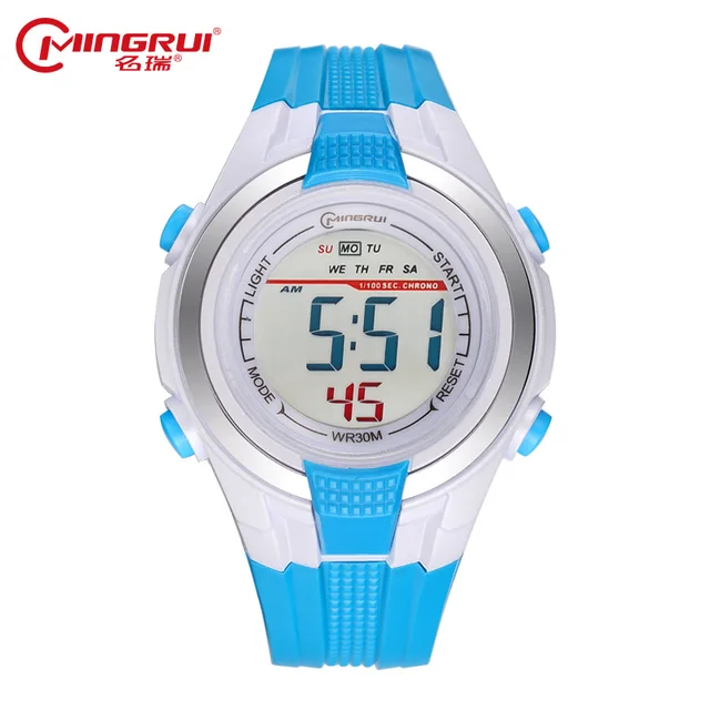 how to set time in mingrui watch