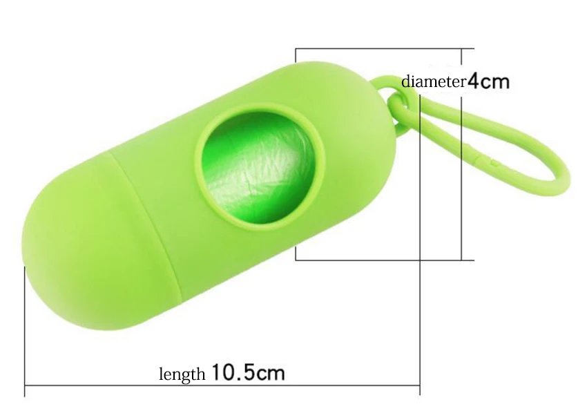 Собака диспенсер для экскрементов с мешками капсулы форма совок для собак сумки для чистки переносной мусора мешки для собак кошек