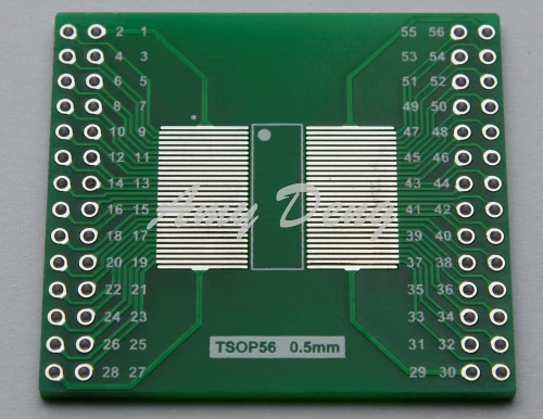 20 шт./лот TSOP56 TSOP48 поворота DIP56 переходная пластина AM29 чипом серии 0,5 мм 0,65