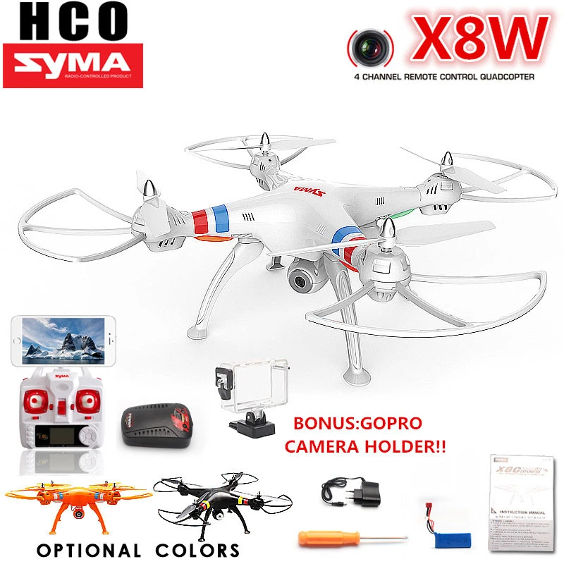 syma x8w quadcopter with wifi and camera